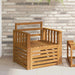 Canapea de exterior Lemn Solid de Acacia natural - WALTI WALTI