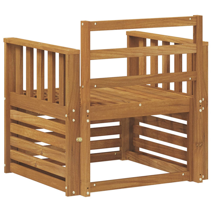 Canapea de exterior Lemn Solid de Acacia natural - WALTI WALTI
