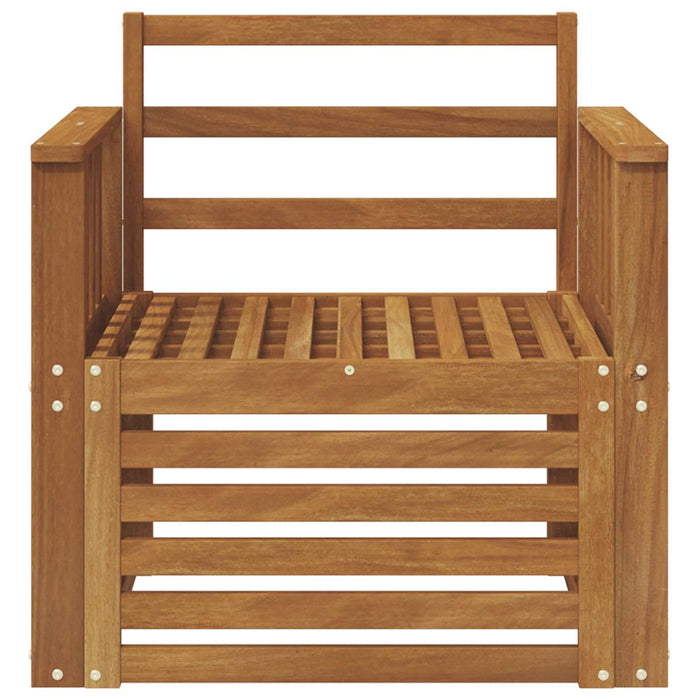 Canapea de exterior Lemn Solid de Acacia natural - WALTI WALTI