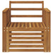 Canapea de exterior Lemn Solid de Acacia natural - WALTI WALTI