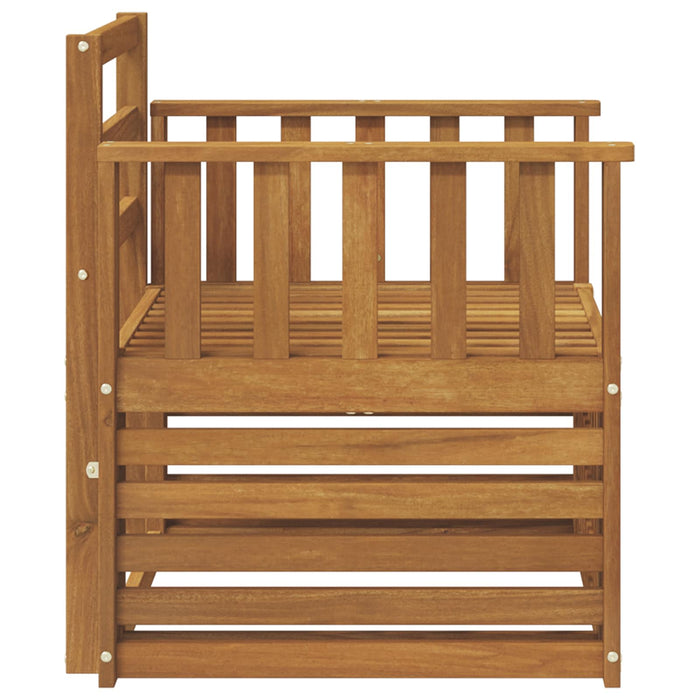 Canapea de exterior Lemn Solid de Acacia natural - WALTI WALTI