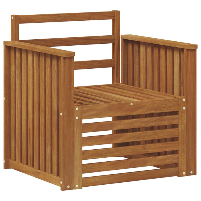 Canapea de exterior Lemn Solid de Acacia natural - WALTI WALTI