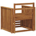 Canapea de exterior Lemn Solid de Acacia natural - WALTI WALTI