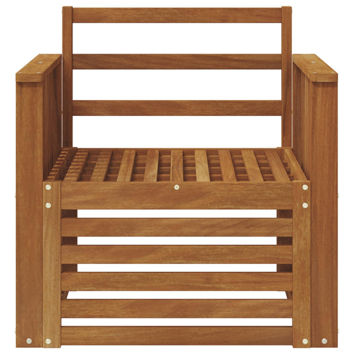 Canapea de exterior Lemn Solid de Acacia natural - WALTI WALTI