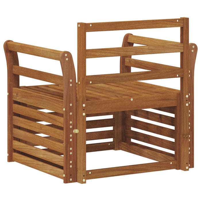 Canapea de exterior Lemn Solid de Acacia natural - WALTI WALTI