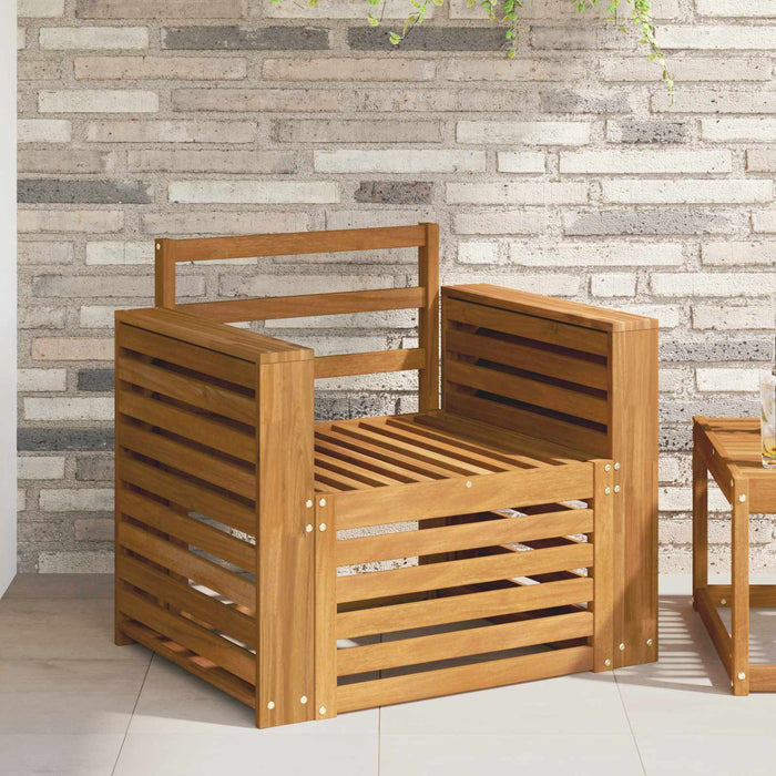 Canapea de exterior Lemn Solid de Acacia natural - WALTI WALTI