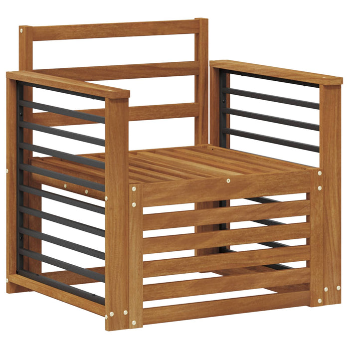 Canapea de exterior Lemn Solid de Acacia natural - WALTI WALTI