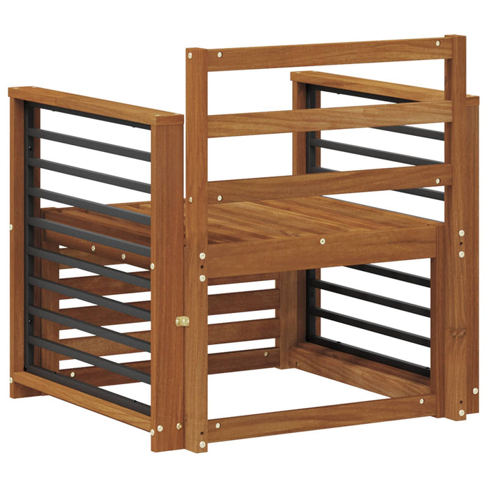 Canapea de exterior Lemn Solid de Acacia natural - WALTI WALTI