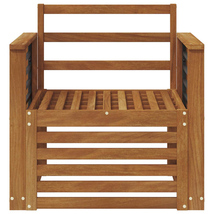 Canapea de exterior Lemn Solid de Acacia natural - WALTI WALTI