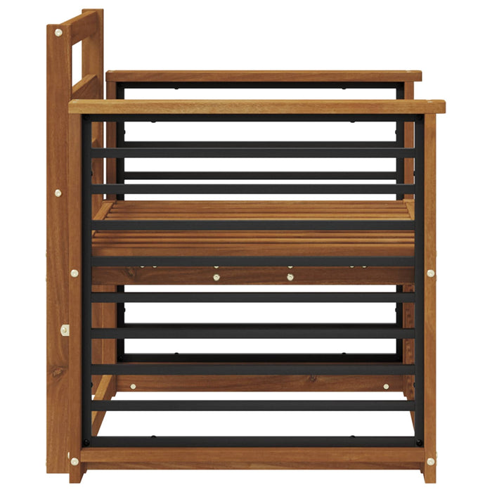 Canapea de exterior Lemn Solid de Acacia natural - WALTI WALTI