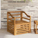 Canapea de exterior Lemn Solid de Acacia natural - WALTI WALTI