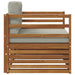 Sofa cu Brațe Lemn de acacia solid și poliester natural - WALTI WALTI
