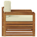 Sofa cu Brațe Lemn de acacia solid și poliester natural - WALTI WALTI
