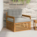 Sofa cu Brațe Lemn de acacia solid și poliester natural - WALTI WALTI