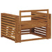 2 Bucată Sofa cu Brațe Lemn Solid de Acacia natural - WALTI WALTI