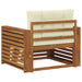 Set de canapele de exterior Lemn de acacia solid și poliester - WALTI WALTI
