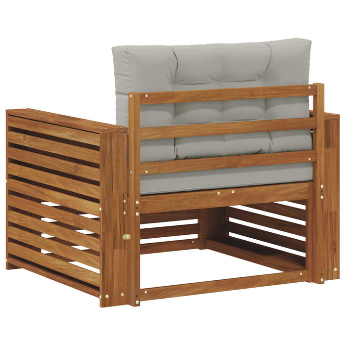 Set de canapele de exterior Lemn de acacia solid și poliester - WALTI WALTI