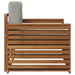 Set de canapele de exterior Lemn de acacia solid și poliester - WALTI WALTI