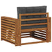 Set de canapele de exterior Lemn de acacia solid și poliester - WALTI WALTI