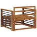 2 Bucată Sofa cu Brațe Lemn Solid de Acacia natural - WALTI WALTI