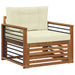 Set de canapele de exterior Lemn de acacia solid și poliester - WALTI WALTI