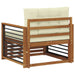 Set de canapele de exterior Lemn de acacia solid și poliester - WALTI WALTI