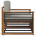 Set de canapele de exterior Lemn de acacia solid și poliester - WALTI WALTI