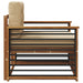 Set de canapele de exterior Lemn de acacia solid și poliester - WALTI WALTI