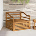 Set de canapele de exterior Lemn Solid de Acacia natural - WALTI WALTI
