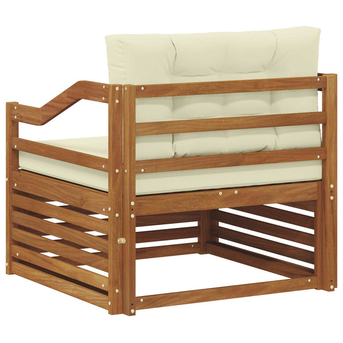 Set de canapele de exterior Lemn Solid de Acacia natural - WALTI WALTI