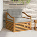 Set de canapele de exterior Lemn Solid de Acacia natural - WALTI WALTI
