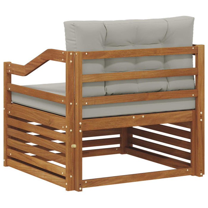 Set de canapele de exterior Lemn Solid de Acacia natural - WALTI WALTI
