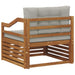 Set de canapele de exterior Lemn Solid de Acacia natural - WALTI WALTI