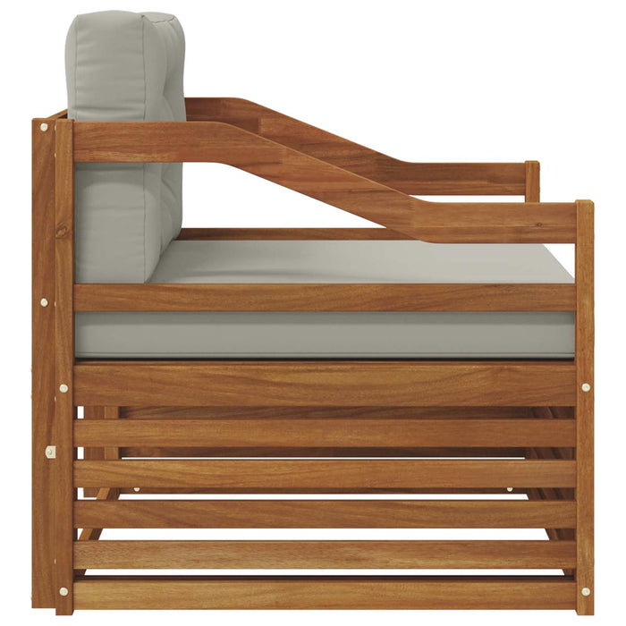 Set de canapele de exterior Lemn Solid de Acacia natural - WALTI WALTI