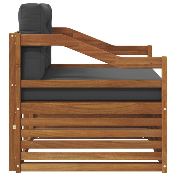 Set de canapele de exterior Lemn Solid de Acacia natural - WALTI WALTI