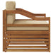 Set de canapele de exterior Lemn Solid de Acacia natural - WALTI WALTI