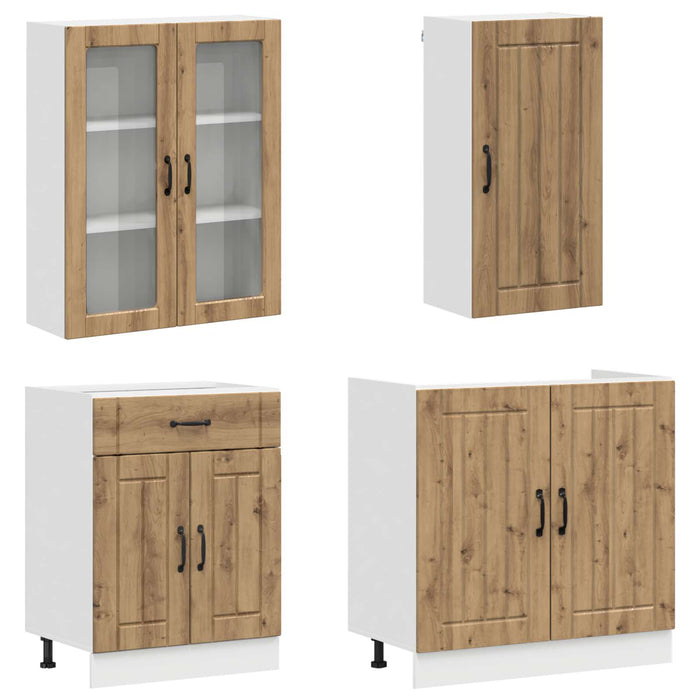 Unitate de bucătărie LUCCA 8 pcs Stejar Artizanal WALTI