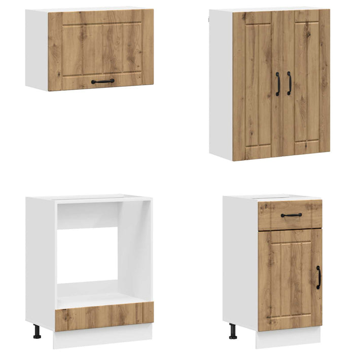 Unitate de bucătărie LUCCA 8 pcs Stejar Artizanal WALTI