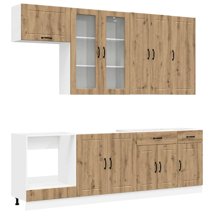 Unitate de bucătărie LUCCA 8 pcs Stejar Artizanal WALTI