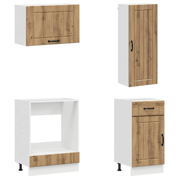 Unitate de bucătărie LUCCA 8 pcs Stejar Artizanal WALTI