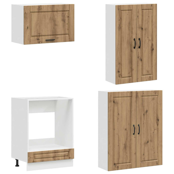 Unitate de bucătărie PORTO 8 pcs Stejar Artizanal WALTI