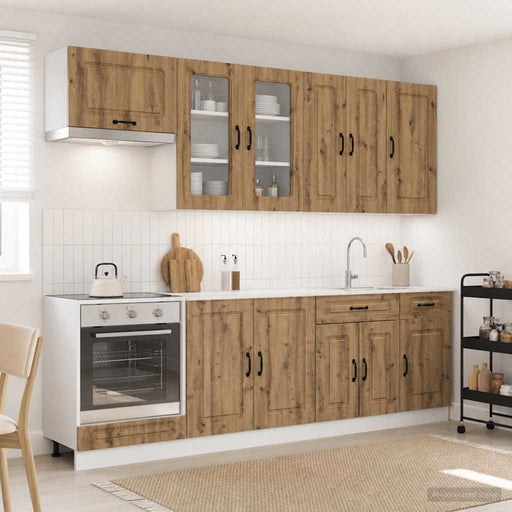 Unitate de bucătărie KALMAR 8 pcs Stejar Artizanal - WALTI WALTI