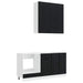 Unitate de bucătărie LUCCA 5 pcs Negru Lemn prelucrat - WALTI WALTI