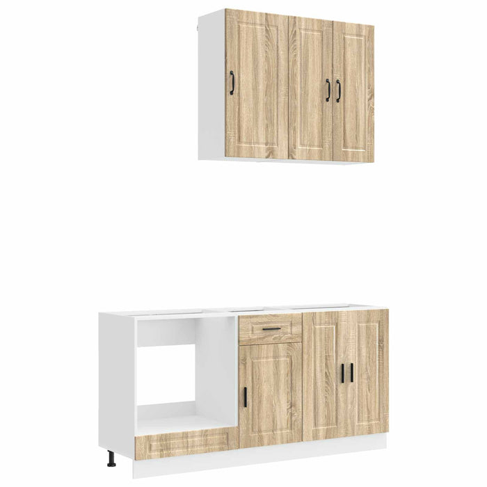 Unitate de bucătărie PORTO 5 pcs Stejar Sonoma Lemn prelucrat WALTI