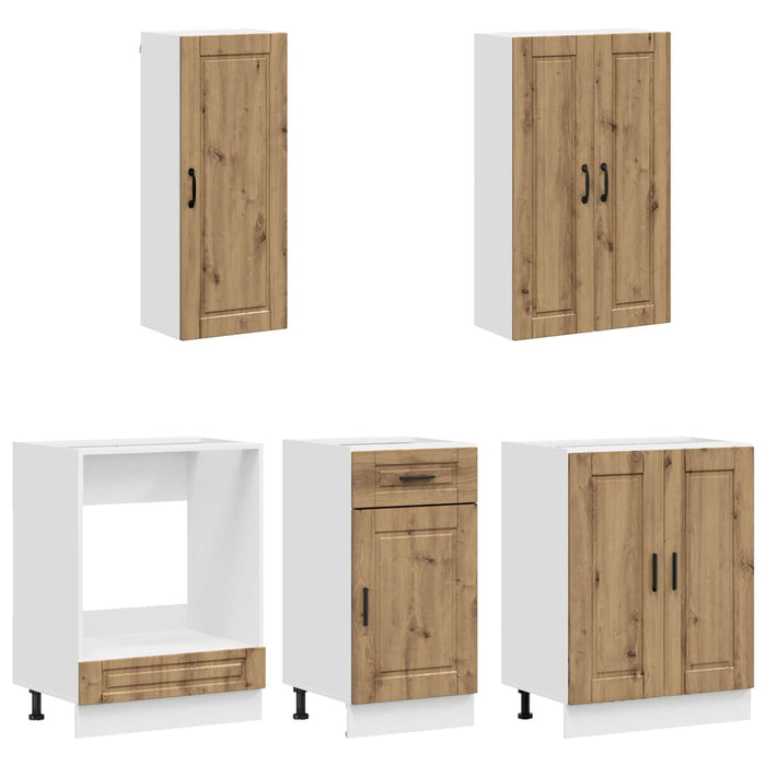 Unitate de bucătărie PORTO 5 pcs Stejar Artizanal WALTI