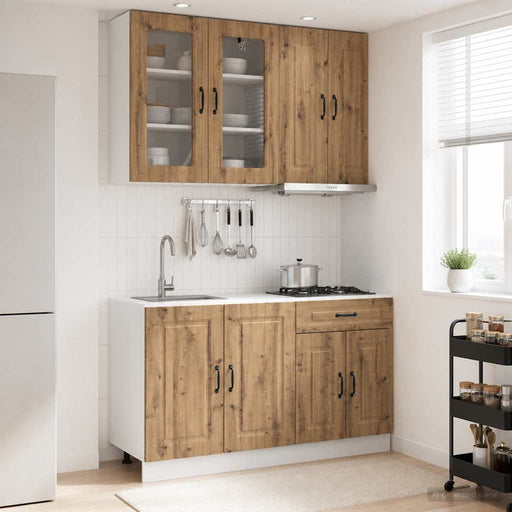 Unitate de bucătărie KALMAR 4 pcs Stejar Artizanal - WALTI WALTI