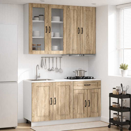 Unitate de bucătărie KALMAR 4 pcs Stejar Sonoma Lemn prelucrat - WALTI WALTI