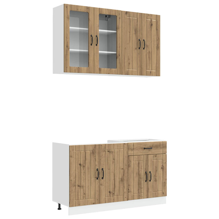 Unitate de bucătărie LUCCA 4 pcs Stejar Artizanal WALTI