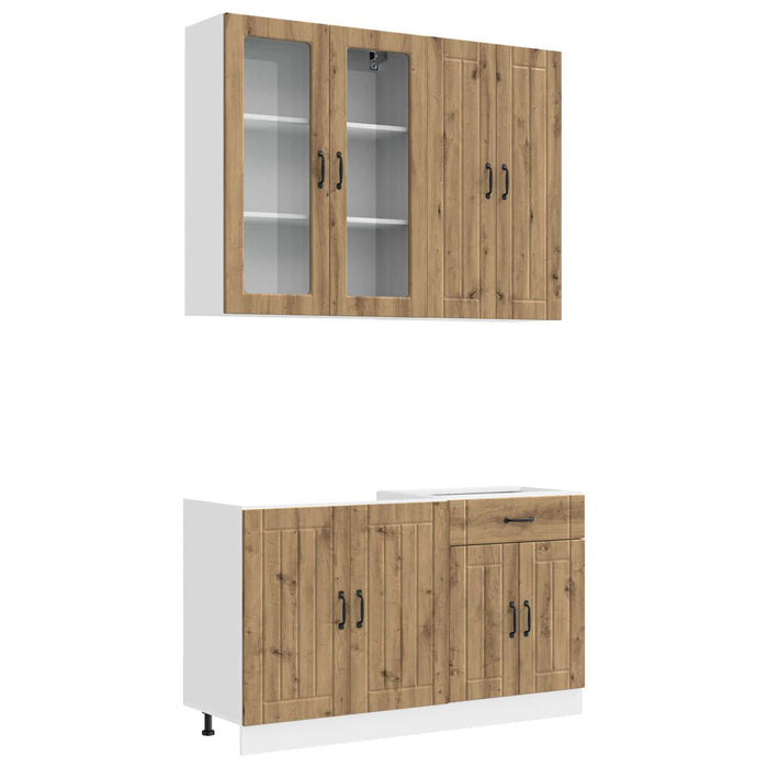 Unitate de bucătărie LUCCA 4 pcs Stejar Artizanal WALTI