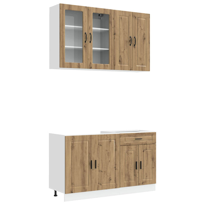 Unitate de bucătărie PORTO 4 pcs Stejar Artizanal WALTI